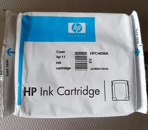 HP 11 cartouche d'encre Cyan Originale  C4836A  (Cyan Ink Cartridge HP 11)