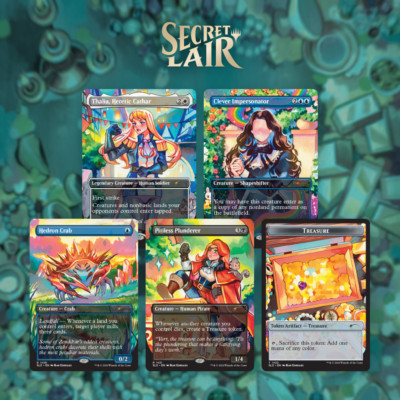 マジック：ザ・ギャザリング Pick'em And Stick'em Secret Lair FOIL Magic the Gathering (MTG) Secret Lair - Pick 'em & Stick 'em Non