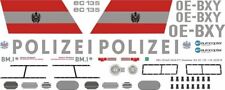 Decals EC 135 Polizia Austria OE-BXY