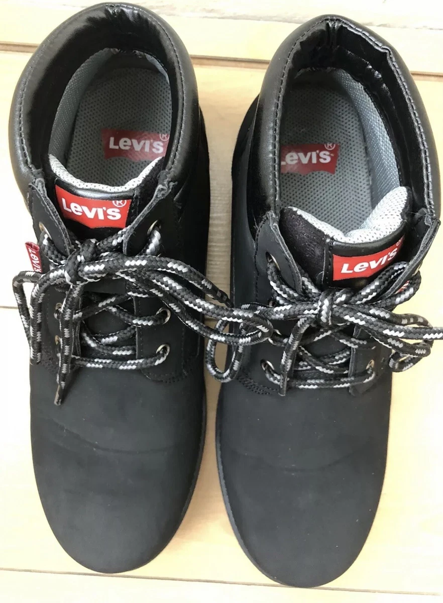 Womens Levis Lace Up Black Boots UK 6 BRAND NEW NO BOX