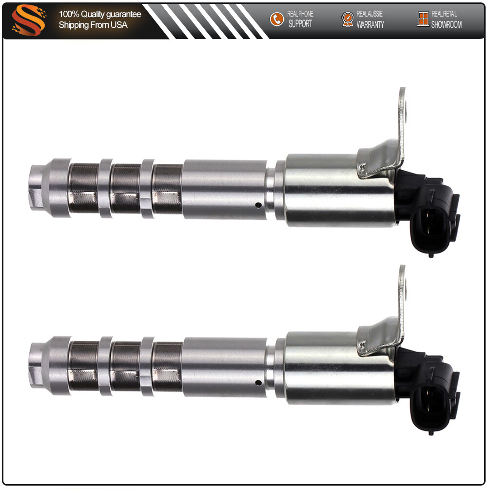 2 PCS 3.6L Engine Variable Valve Timing Solenoid for GM Buick Cadillac Chevy GMC