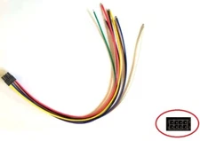 8-Pin Mini Speaker High Level Input Plug Harness DSP Power Acoustik RZ4-2000DSP