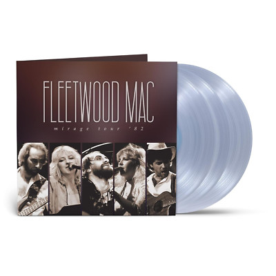 Fleetwood Mac Mirage Tour '82 Exclusive Clear Vinyl Record 3 LPs