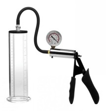 Size Matters Penis Pump Kit with Cylinder Male Enhancement Enlargement Clear