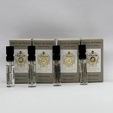 Lot of 4 Tiziana Terenzi Cassiopea Extrait de Parfum 1.5ml Natural Spray NEW!