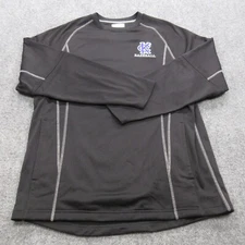 Kansas City Shirt Mens Medium Black Pullover Therma Base Layer Baseball