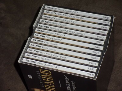 Brahms Chamber Music (Complete) 12 CD Set Brandis Quartet Nash