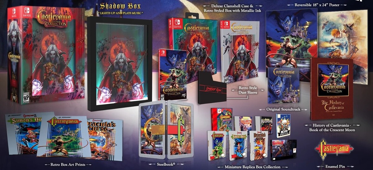 Castlevania Anniversary Collection 新品未開封 Castlevania Anniversary Collection DELUXE EDITION