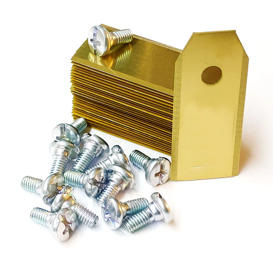 30× Ersatzmesser Titan 43 mm lang für Husqvarna Automower und Gardena Mähroboter - Bild 2 von 4