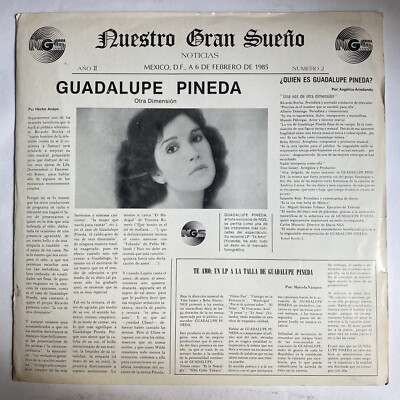 GUADALUPE PINEDA - TE AMO - 1984 MEXICAN LP PRESS KIT FACTORY SEALED