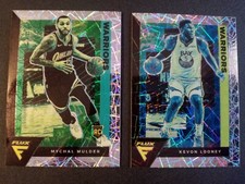 (2) 2020-21 Panini Flux Silver Laser Mychal Mulder Prizm RC # 60,245