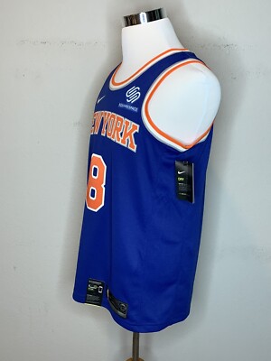 Nike New York Knicks Men's Kemba Walker #8 Nike Connect Swingman