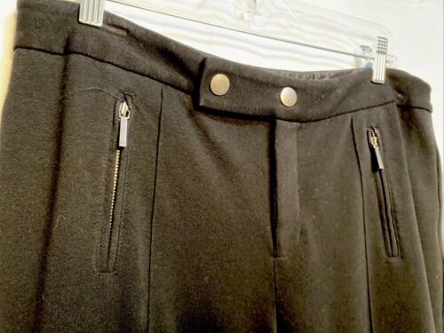Lauren Ralph Lauren Womens Dress Pants Size 14p Petite Flat Front Straight Leg - Picture 2 of 6