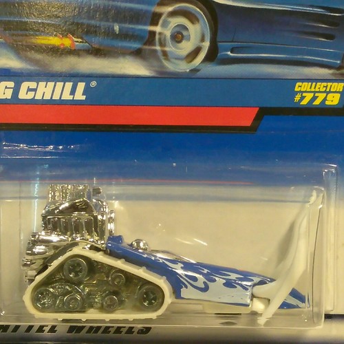 1997 Hot Wheels Big Chill #779 blau/weiß NEU SEALED - Bild 2 von 3