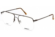 New Autoflex Eyeglasses 17 Brown 55-17-140 w/Autoflex Case