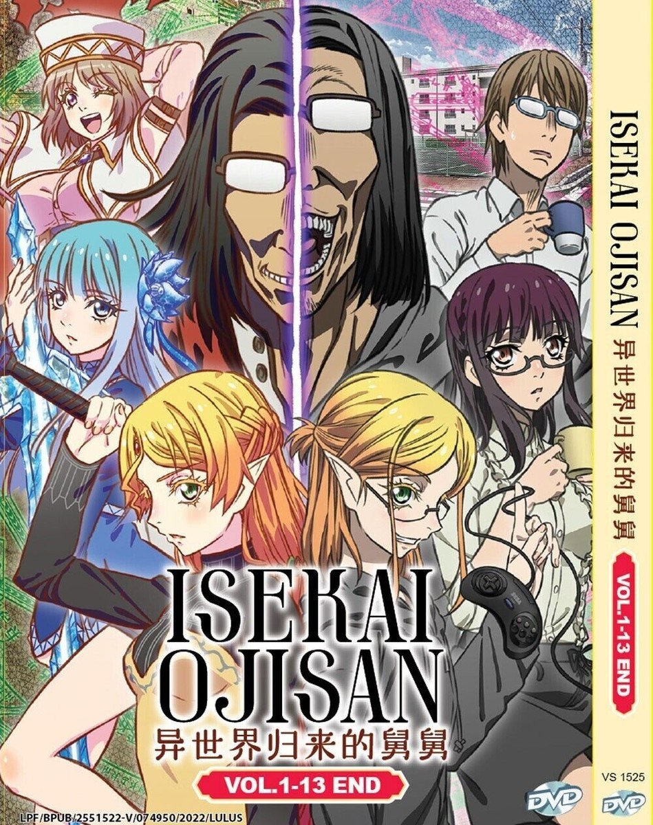 Anime DVD Isekai Ojisan (Uncle from Another World) Vol.1-13 End