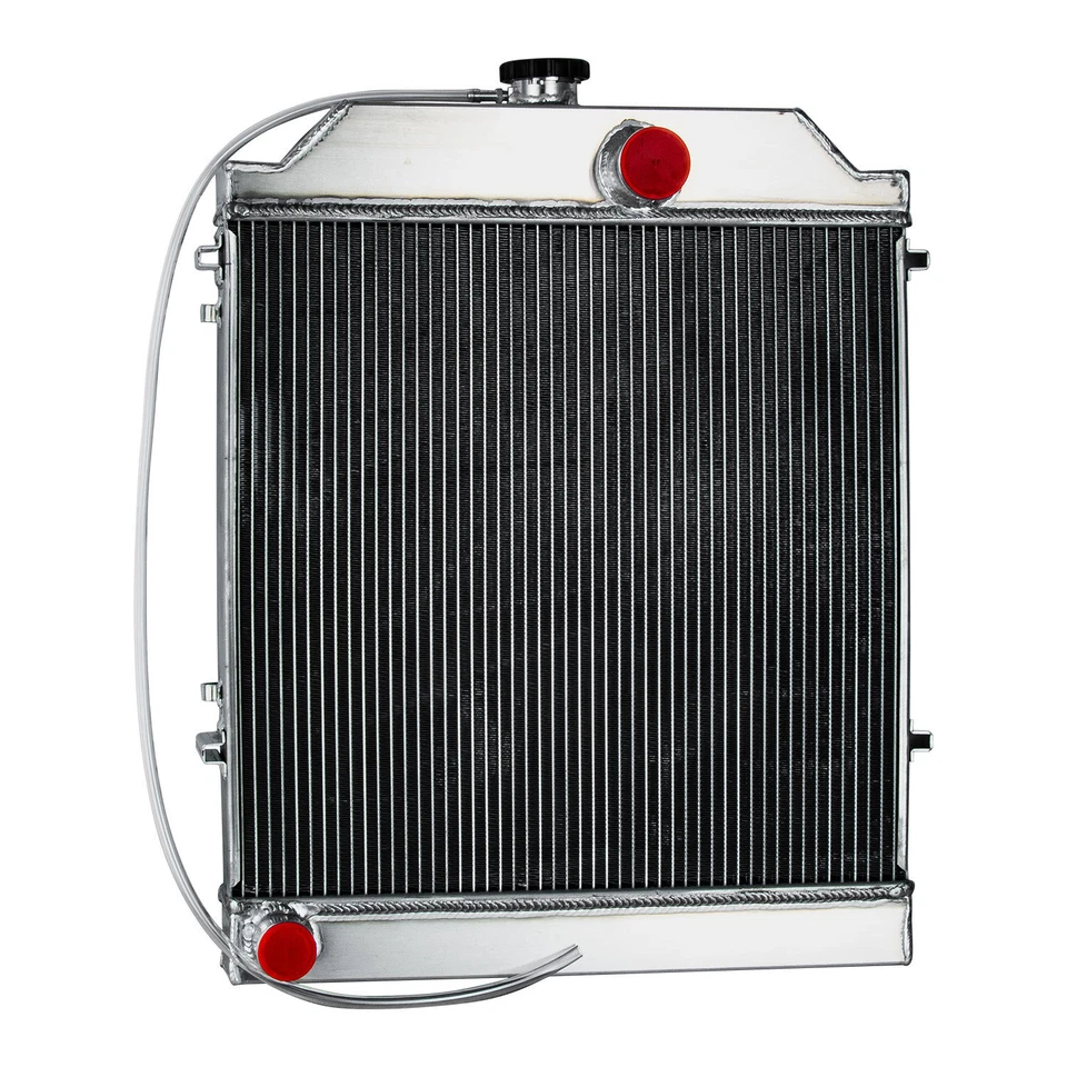 1695721M2 Aluminum Radiator For Massey Ferguson 375, 383, 390, 393 398 - Image 4 of 4