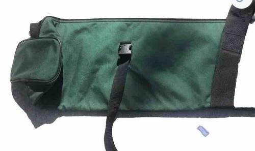 LANDS END Ski Bag Hunter Green - 200 cm Length Padded Travel Carry Bag Clean Euc - Picture 22 of 22