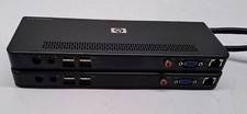 Lot of 2 HP Notebook Quickdock docking station KN744AA ABA