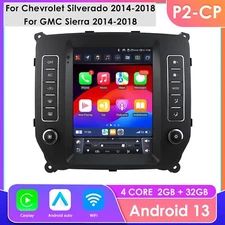 For 2014-2018 Chevy Silverado GMC Sierra 9.7"Android14 Car Radio Stereo GPS Wifi