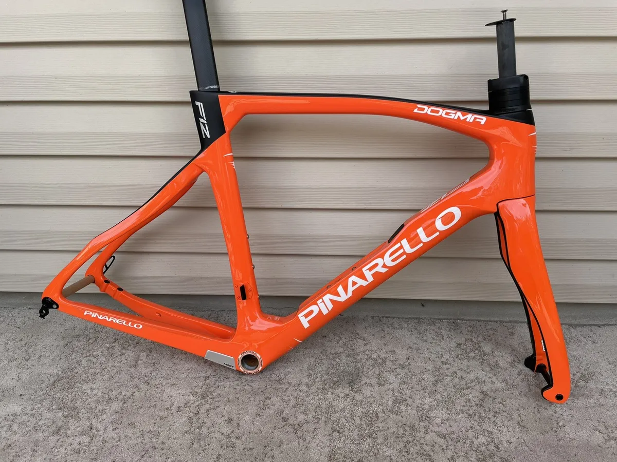 Pinarello Dogma F12, Disc brake Carbon Road Bike Frameset . Size 56cm.