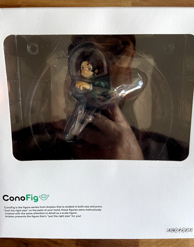 ConoFig Statue - KAMADO TANJIRO - 10cm Vinyl Demon Slayer Anime ** Rare ** - Picture 2 of 8