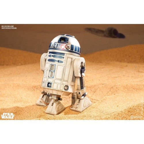 FIGURINE STAR WARS R2D2 SILVER ANNIVERSARY 1977 2002
