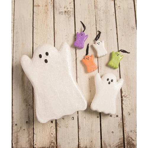 Bethany Lowe Ghost Peep Ornaments - Thumbnail 5