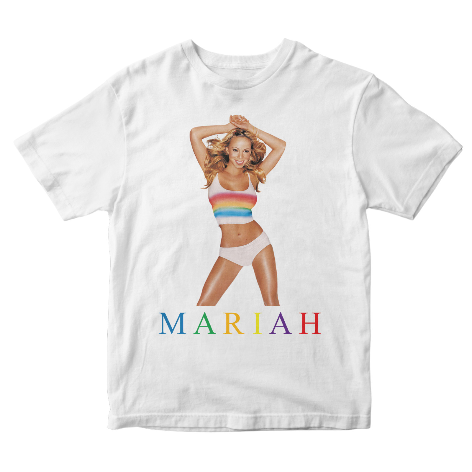 Mariah Carey Rainbow Y2K T Shirt | Sizes S-4XL | FREE SHIPPING