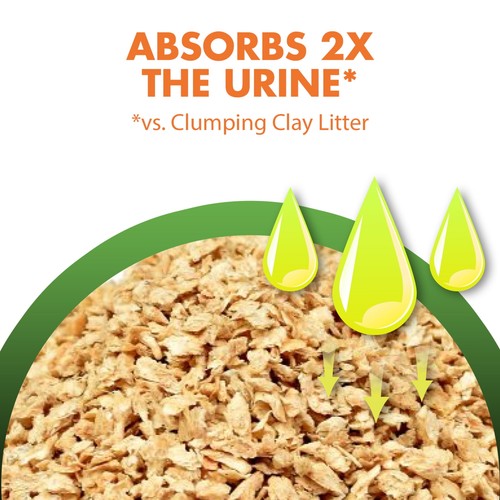 Naturals Clumping Cat Litter with Corn Fibers, Odor Control, Fresh Scent, 9 Lbs - 第 4/12 張圖片
