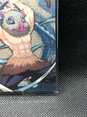 Inosuke Hashibira Demon slayer Card Jump Anime Bandai Japanese