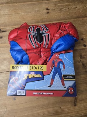 Marvel Spiderman Costume Boys Large 10/12