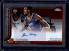 2025-26 Topps Chrome Rasheer Fleming Auto Autograph RC #TCAR-RF Suns Rookie