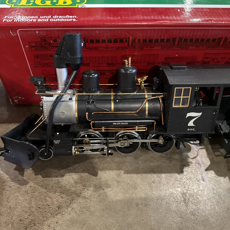 LGB 25192 Colorado & Southern Steam Locomotive & Tender w/Sound EX/Box - Image 2 of 4