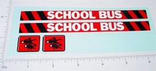Buddy L School Bus Van Replacement Sticker Set BL-133