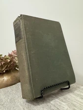 Vintage green book, 1937 “Northwest Passage”, library staging home decor