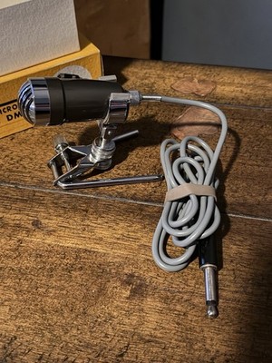 AIWA DM-14 ダイナミックマイク Vintage Aiwa DM-14 Dynamic Microphone 50k Ohm Bullet Mic with Box