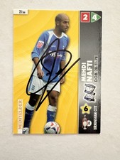 MEHDI NAFTI - BIRMINGHAM CITY FC - FOOTBALL SIGNED PANINI CHAMPIONSHIP CARD