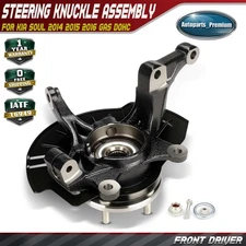 Front Left Steering Knuckle & Hub Bearing Assembly for Kia Soul 2014 2015 2016