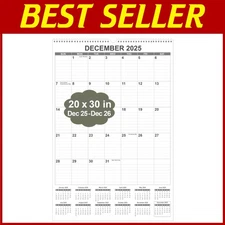 Manageable Life 2026 Wall Planner