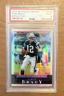 2004 BOWMAN CHROME REFRACTOR #106 TOM BRADY /500 PSA 9 MINT PATRIOTS NRMT HOLDER