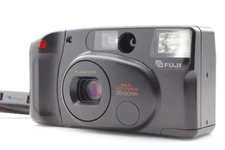 [Near MINT] FUJI TELE CARDIA Super N Date 35mm Point & Shot Film Camera Fr JAPAN