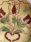 Breininger Redware 125th Anniversary Plate 7” Folk Art 1980 EUC — photo 5