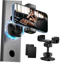 Gym Magnetic Phone Holder - Portable Magnetic Phone Mount - Gym