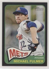 2014 Topps Heritage Minor League Edition Black 24/105 Michael Fulmer #47 0c6