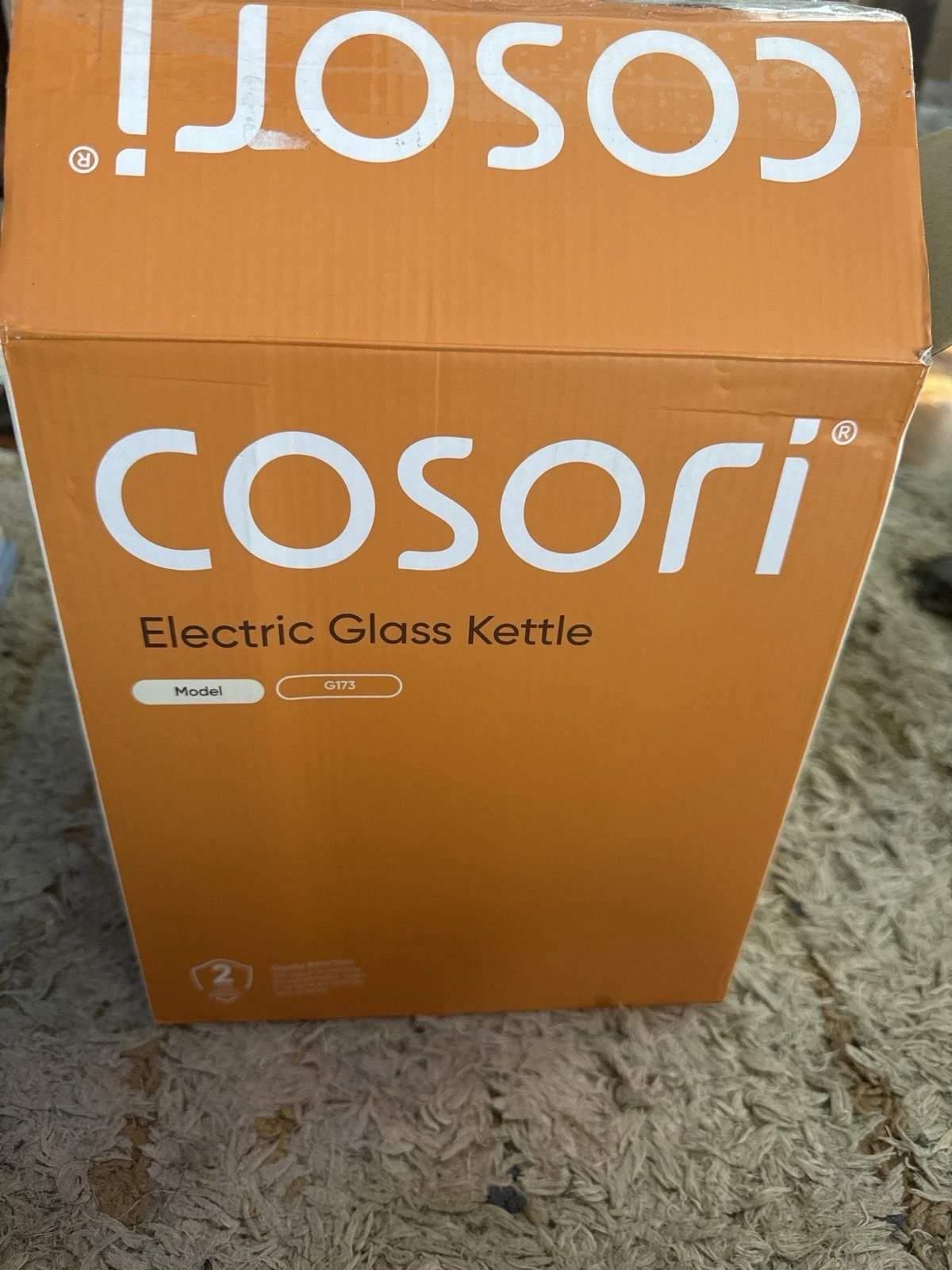 COSORI Electric Glass Kettle G173 1.7L (7 Cup) Fast Boil Tea Kettle