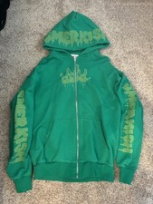 Men  s Hoodie And Pants Set Green 32 in Inseam  Elastic Waist