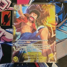 Bandai One Piece CCG Monkey.D.Luffy (OP15-119) (SEC) (7000 Power) (Rush) (Foil)