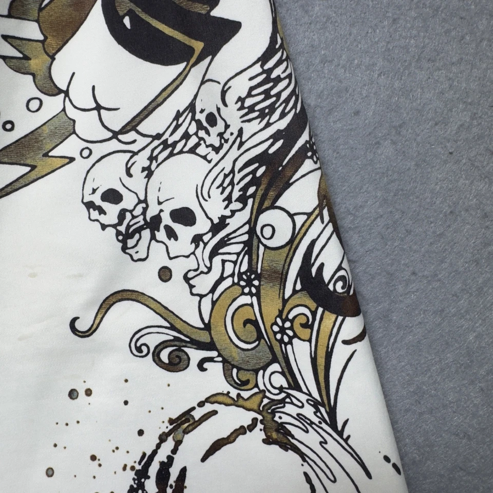 Lost Board 短裤成人 38x10 棕色白色游泳冲浪海滩休闲男式 — 第 4/4 张图片