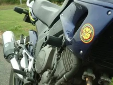 R&G CRASH PROTECTORS FOR YAMAHA TDM 850 1991 > 1995 BLACK PAIR CP0150BL